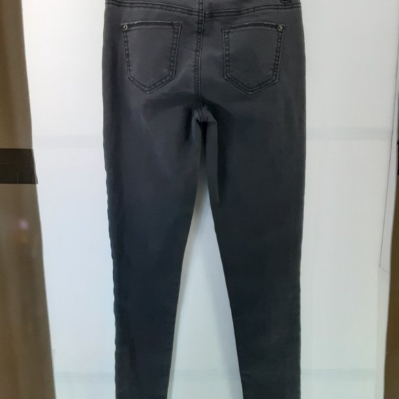 New Spoon Jeans Women's Skinny Leg Spandex Pants | Black | Size: 3 - Picture 6 of 13